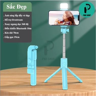 Gậy tự sướng F210S - Chống rung, ổn định, quay phim, livestream, Bluetooth PND - 30.000₫ 6