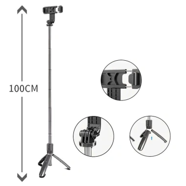 Gậy Tự Sướng Q07 1m Bluetooth: Chụp Ảnh Từ Xa, Giá Ưu Đãi 85.000 VND 4