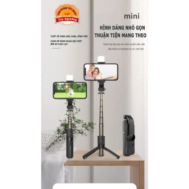 Gậy Tự Sướng Selfie Tripod CYKE - Nút Chụp Bluetooth Không Dây, Dễ Live Stream, Giá 295.000₫ 6