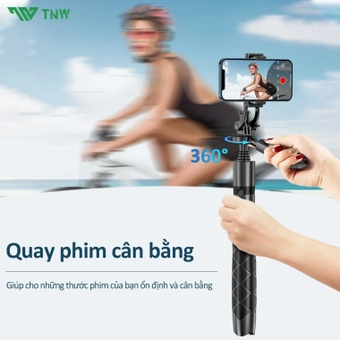 Gậy tự sướng TNW L16 Bluetooth 3 chân 1.6m - Tripod quay video livestream giá chỉ 298.800đ 2