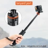 Gậy tự sướng VRIG TP-08 chân máy mở rộng - Tương thích Insta360 X3, GoPro, DJI Osmo Action - Đen 9