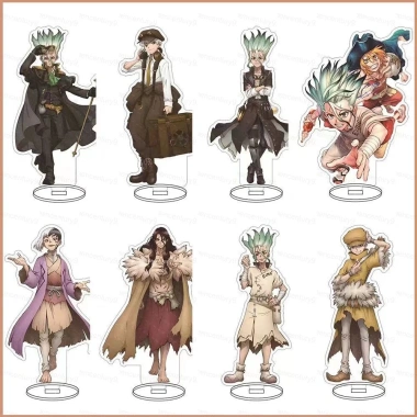 GC9 Dr.STONE Khoa Học Tương Lai Ishigami Senkuu Đứng Acrylic Giá Đỡ Máy Tính Bàn