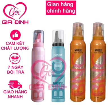 Gel bọt mềm giữ nếp tóc xoăn KARSEELL 2.025 - Bung, lơi, xù, hippie chính hãng 150k 2