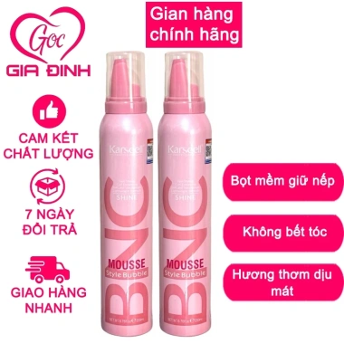 Gel bọt mềm giữ nếp tóc xoăn KARSEELL 2.025 - Bung, lơi, xù, hippie chính hãng 150k 10