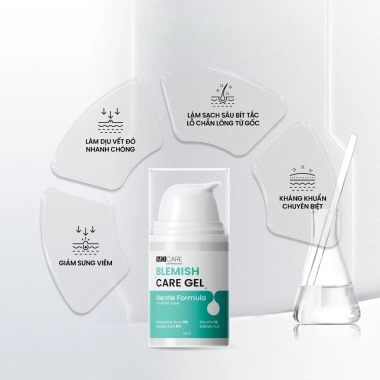 Gel chấm mụn MD CARE Blemish Care 15ml - Giảm mụn nhanh, kháng viêm, giá 319k 3 Gel chấm mụn MD CARE Blemish Care 15ml - Giảm mụn nhanh, kháng viêm, giá 319k 3