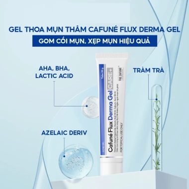 Gel chấm Mụn Thâm Cafuné Flux Derma Essence - Giảm Mụn, Mờ Thâm, Ngừa Mụn cho mọi loại da, giảm còn 119.000₫ 8