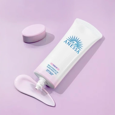 Gel chống nắng Anessa SPF50+ PA++++ 90g Dưỡng sáng da, nâng tông, chỉnh sắc tím 6