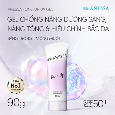 Gel chống nắng dưỡng trắng Anessa Whitening UV Sunscreen 90g - Giá chỉ 565.000 VNĐ HANNAH OLALA