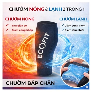 Gel Chườm Nóng Lạnh Bắp Chân AOLIKES - Hỗ Trợ Thể Thao, Phẫu Thuật, Giảm Sưng