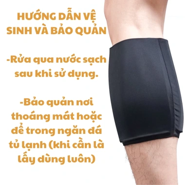 Gel Chườm Nóng Lạnh Bắp Chân AOLIKES - Hỗ Trợ Thể Thao, Phẫu Thuật, Giảm Sưng