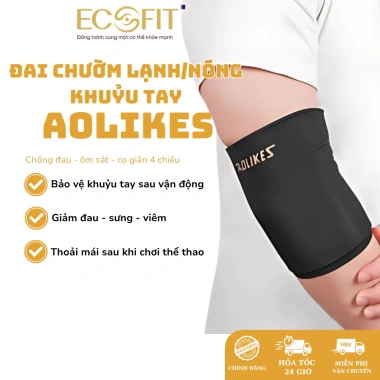 Gel Chườm Nóng Lạnh Cánh Tay Khủy Tay AOLIKES Cao Cấp - Giảm Đau, Sưng Viêm, Co Giãn 4 Chiều 149k 2