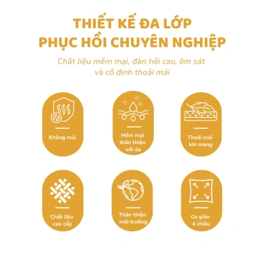 Gel Chườm Nóng Lạnh Cánh Tay Khủy Tay AOLIKES Cao Cấp - Giảm Đau, Sưng Viêm, Co Giãn 4 Chiều 149k 5