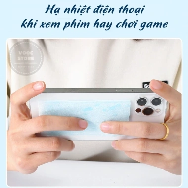Gel Dán Lạnh 10 Gói 11x4cm - Làm Mát, Chống Say Nắng, Hạ Nhiệt Điện Thoại 33k
