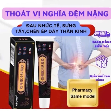 Gel Đau Xương Khớp APDMP CAOBENYUANCAI – Giảm Sưng Đau Cơ Khớp, Thắt Lưng, Hiệu Quả – 150.000đ