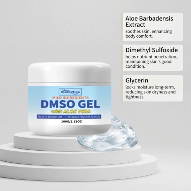 Gel DMSO 100g và Aloe Vera - Giảm đau khớp, cơ nhẹ nhàng, giá ưu đãi 140.579₫ 8