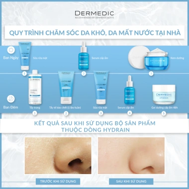 Gel Dưỡng ẩm HA Dermedic Hydrain 48h - Hydrating Cream Gel 50g Giá 826.810₫ 6