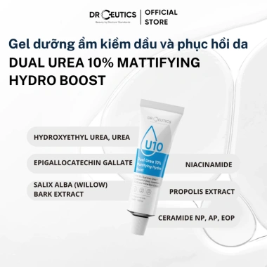 Gel Dưỡng Ẩm Kiềm Dầu Dual Urea 10% Mattifying Hydro Boost - 50g, Giá 225k 4