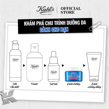 Gel dưỡng ẩm kiềm dầu Kiehl's Ultra Facial Oil-Free 28ml - Chỉ 750.000₫ giá gốc 907.500₫ 4 Gel dưỡng ẩm kiềm dầu Kiehl's Ultra Facial Oil-Free 28ml - Chỉ 750.000₫ giá gốc 907.500₫ 4