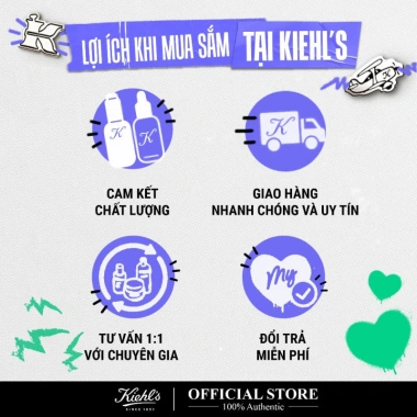 Gel dưỡng ẩm kiềm dầu Kiehl's Ultra Facial Oil-Free 28ml - Chỉ 750.000₫ giá gốc 907.500₫