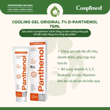 Gel dưỡng Compliment Panthenol B5 làm lành, dịu nhẹ, phục hồi da - giá ưu đãi 99.000₫