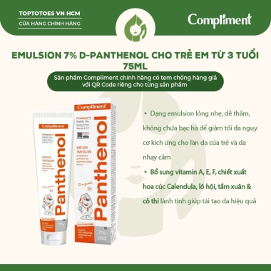 Gel dưỡng Compliment Panthenol B5 làm lành, dịu nhẹ, phục hồi da - giá ưu đãi 99.000₫