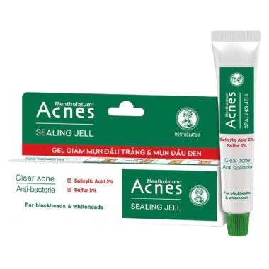 Gel giảm mụn đầu trắng & đầu đen Acnes Sealing Jell Rohto 18g - Giá 100.000đ Gel giảm mụn đầu trắng & đầu đen Acnes Sealing Jell Rohto 18g - Giá 100.000đ