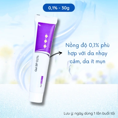 Gel Giảm Mụn Klena Forte 0.1%/0.3% - Giảm mụn ẩn, mụn trứng cá, mờ thâm, dưỡng ẩm, 155k 5
