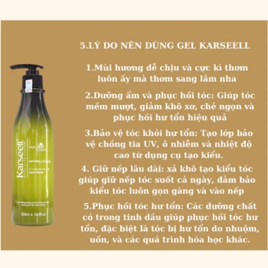 Gel Giữ Nếp Pallamina 500ml - Dưỡng tóc, tạo kiểu uốn xoăn, giữ nếp lâu, chỉ 147.000₫ 2