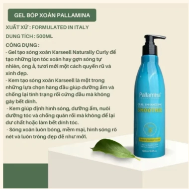 Gel Giữ Nếp Pallamina 500ml - Dưỡng tóc, tạo kiểu uốn xoăn, giữ nếp lâu, chỉ 147.000₫ 6