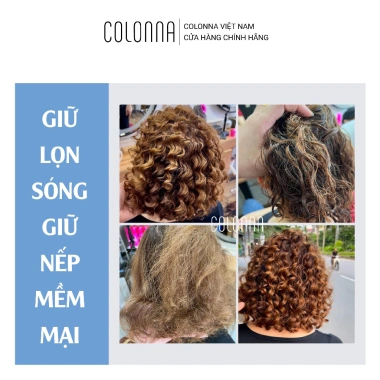 Gel giữ nếp tóc Colonna Dưỡng xoăn, bóp sóng Hippe & Thượng Hải giảm giá 450k 6