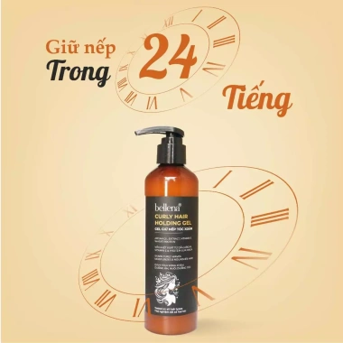 Gel giữ nếp tóc xoăn uốn Hippie Bellena GX1 250ml – Dưỡng sâu, tạo kiểu lâu, giá ưu đãi 135k 5