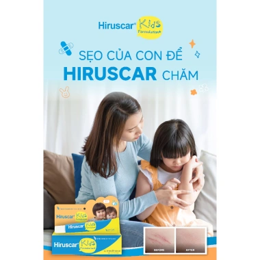 Gel Hiruscar Kids 10g - Cải thiện sẹo, vết thâm, ngứa cho trẻ em, chỉ 238.000₫ 7 Gel Hiruscar Kids 10g - Cải thiện sẹo, vết thâm, ngứa cho trẻ em, chỉ 238.000₫ 7