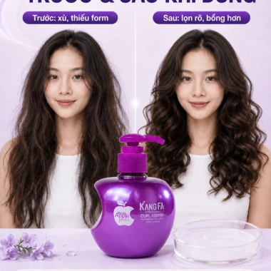 Gel Kang FA 260ml - Giữ nếp tóc xoăn mềm, dưỡng ẩm táo, phục hồi tóc khô xơ, giá 55k 5