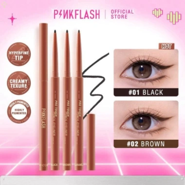 Gel kẻ mắt Pinkflash E13 Rosslyn chính hãng, chống thấm nước, lâu trôi 0.1g, chỉ 59.000₫