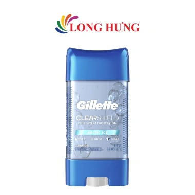 Gel khử mùi Gillette ClearShield 107g - 165.000, bảo vệ da, hương lâu trôi