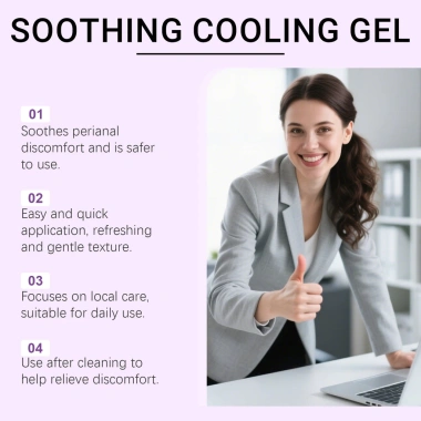 Gel làm mát êm dịu cho da vùng ngoại vi, không kích ứng, nhẹ nhàng, sảng khoái 20g 4