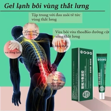 Gel Lạnh giảm đau nhức xương khớp, cơ căng mọi vị trí - Giảm còn 65.000đ