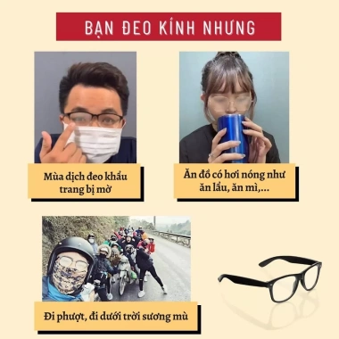 Gel lau kính Anti Fog Nhật Bản - Chống bám sương, kính cận & kính bơi, 90.000đ 2