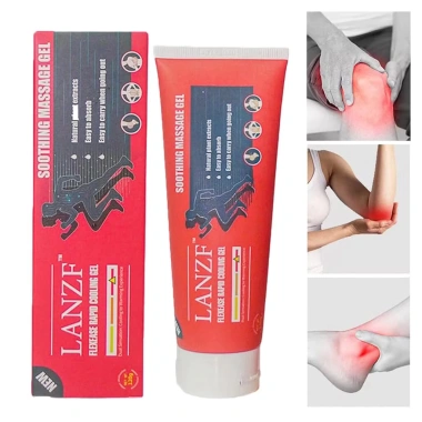 Gel Massage LANZF - Kem giảm đau xương khớp, giảm đau nhanh, chỉ 55.000 VND