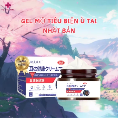 Gel Mỡ Thảo Mộc Tiêu Biến Ư Tai Nhật Bản - Bỏ tiếng ù, giảm áp lực, ngừa điếc | YD Pharm 99k 2