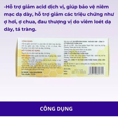 Gel Nghệ Mật Ong OS Cumingel cho Đau Dạ Dày - Hộp 15 Túi 10ml, Giá 150.000 VND 4