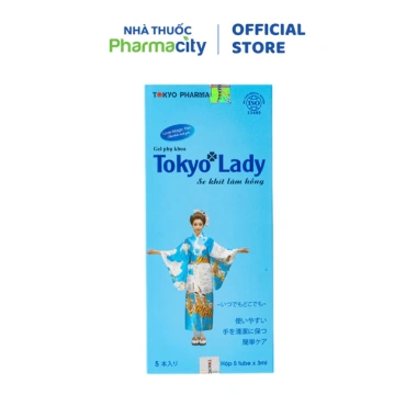 Gel phụ khoa Tokyo Lady hộp 5 bút - Giảm đau, an toàn, giá ưu đãi 230.000 VND 2