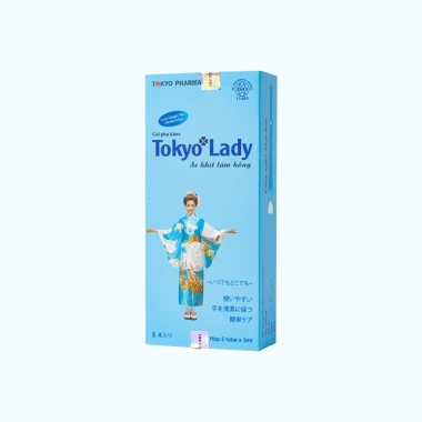 Gel phụ khoa Tokyo Lady hộp 5 bút - Giảm đau, an toàn, giá ưu đãi 230.000 VND 4