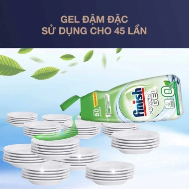 Gel rửa bát Finish Eco 0% 900ml - Sạch bóng không cặn, dịu nhẹ, giá ưu đãi 290.000₫ 4
