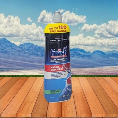 Gel rửa bát Finish Eco 0% 900ml - Xà phòng hữu cơ cho máy rửa bát, giá chỉ 149.000₫
