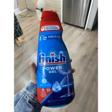 Gel Rửa Chén Finish All In One Power Gel 1.000ml - Tẩy sạch dầu mỡ, khử mùi, bảo vệ máy rửa, giảm 18% chỉ 229.000₫ 3