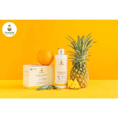 Gel rửa chén máy 500ml Fuwa3e Xanhsam Organic – Giảm 20% sạch bền, không bọt 5