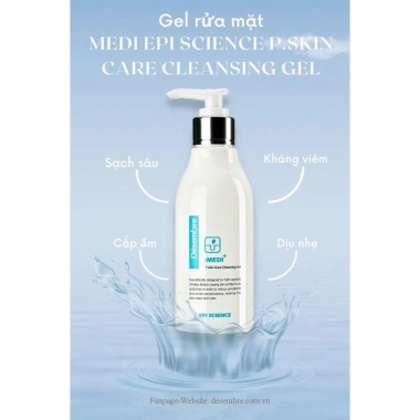 Gel Rửa Mặt Dịu Da Mụn Désembre Medi Epi Science P.Skin Care 200ml - 850k