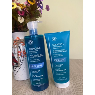 Gel rửa mặt Ducray Keracnyl cho da dầu mụn - Giảm giá bill Pháp, chỉ 255.000đ 8 Gel rửa mặt Ducray Keracnyl cho da dầu mụn - Giảm giá bill Pháp, chỉ 255.000đ 8