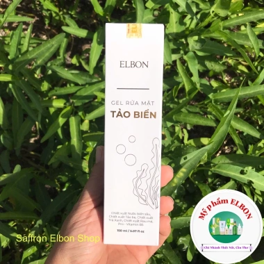 Gel Rửa Mặt ELBON Chiết Xuất Gạo - Ngừa Mụn, Kiểm Soát Dầu, Trắng Da, Chỉ 260.000 VNĐ